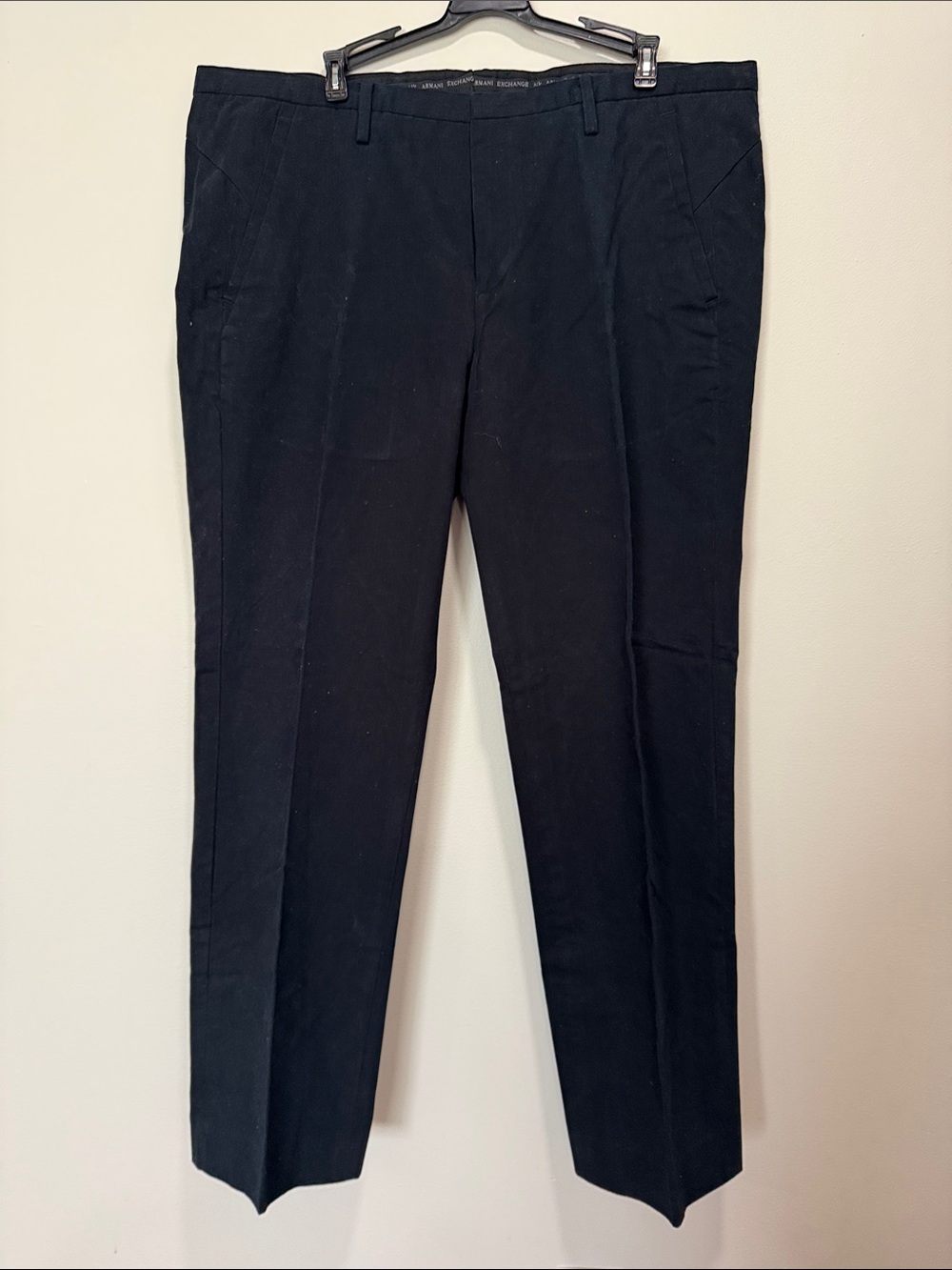 Men's Black Dress Pants - Tailored Straight Fit